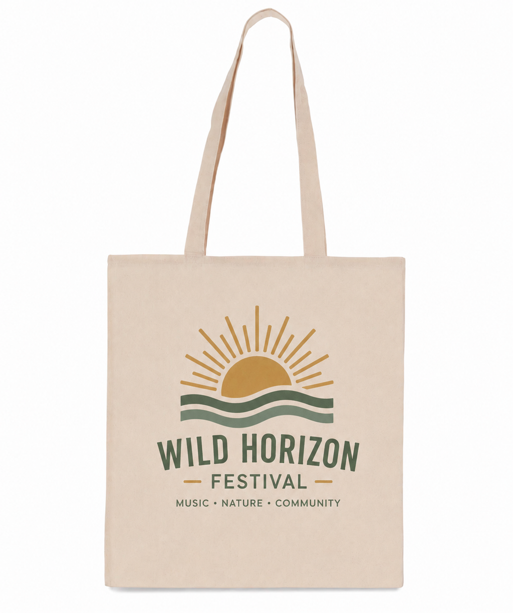 Totebag met print