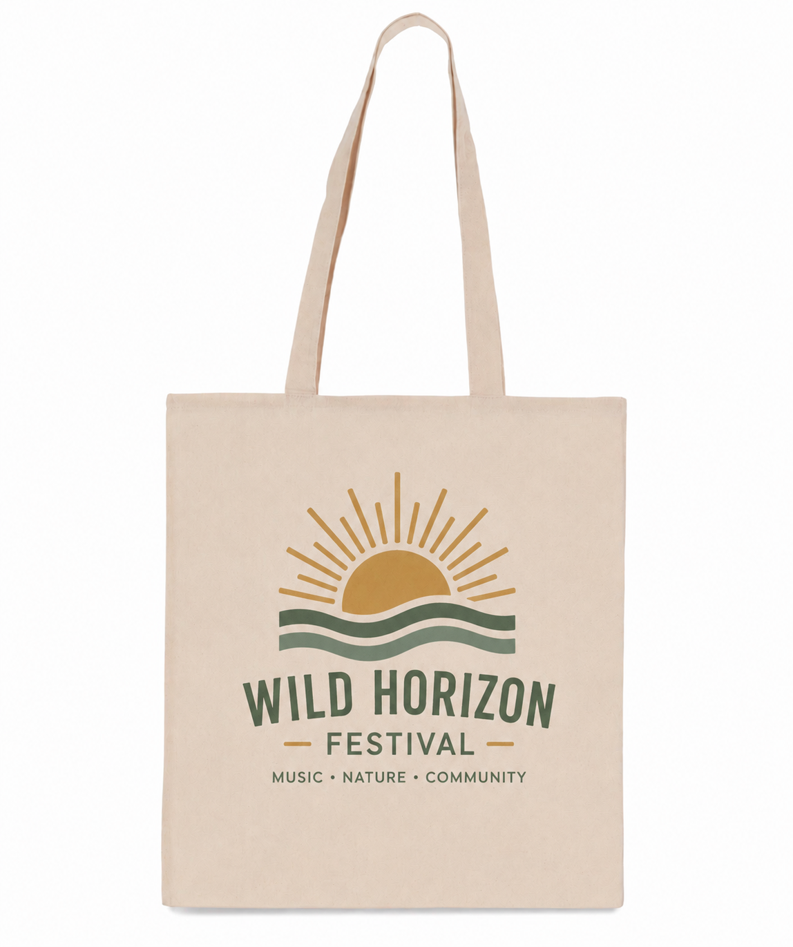 Totebag met print