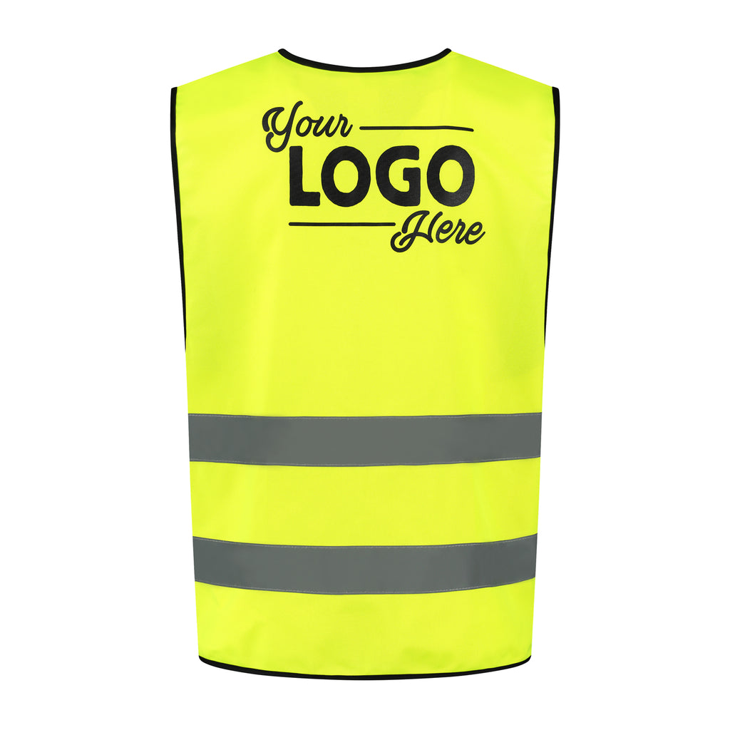 Fluor jas geel Volwassen