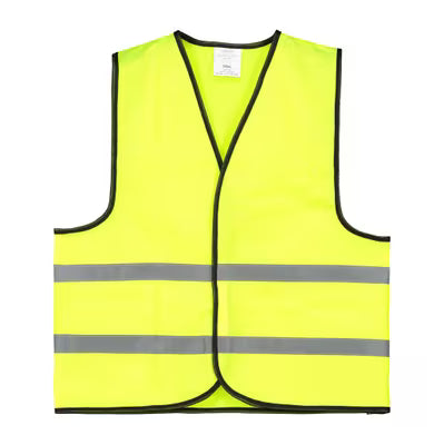 Fluor jas geel Volwassen