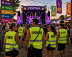 Fluor jas geel Volwassen
