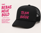 Roze Team Bride pet