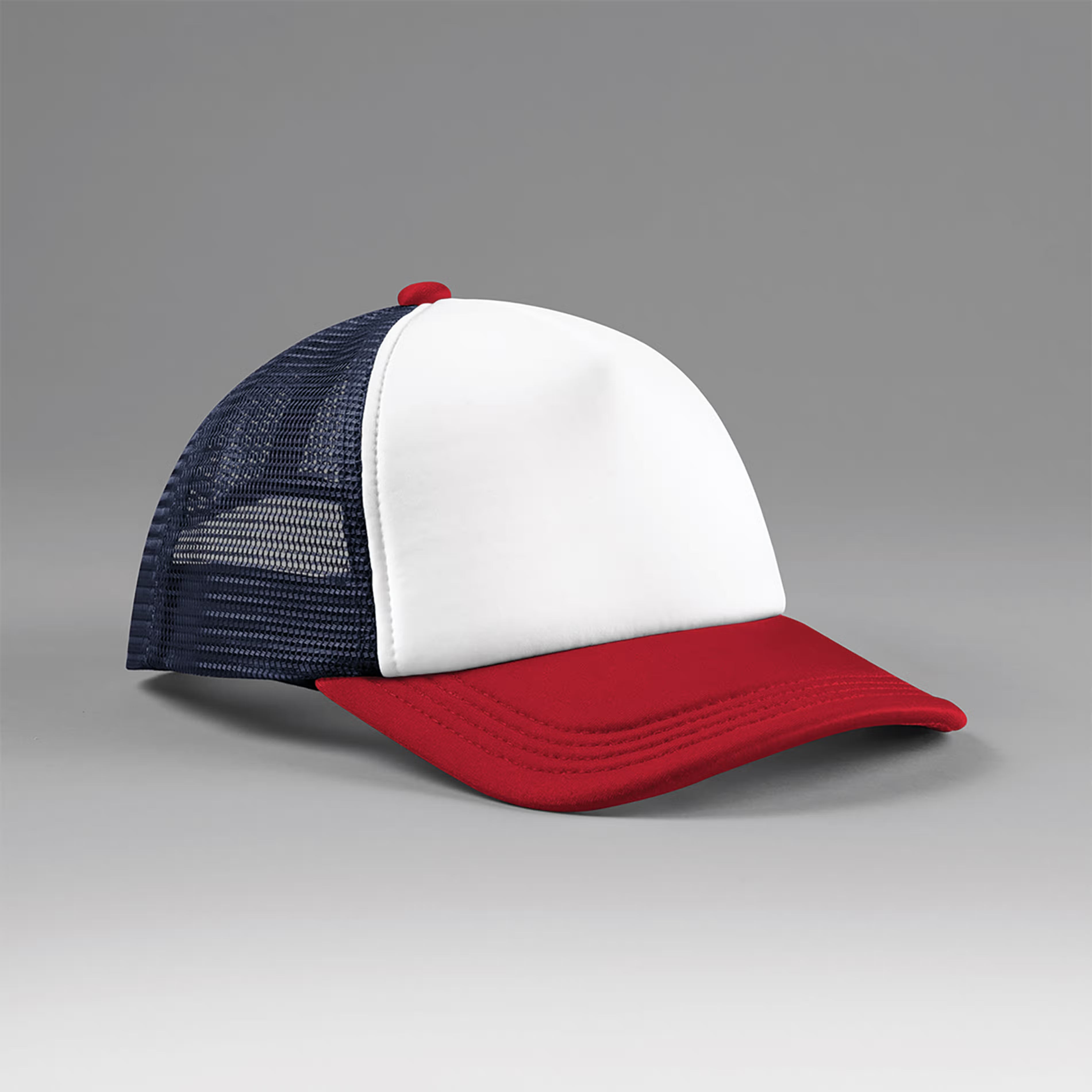 Truckerpet 5 panel - meerkleurige petten